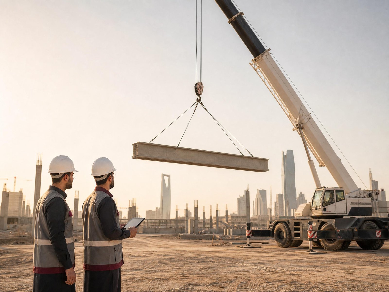 اختيار الكرين المناسب لمشروع في الرياض